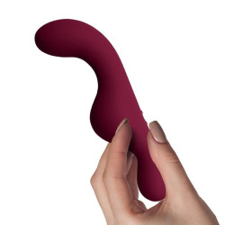 Rocks-Off - Vibrateur Point G Ruby Glow Blush Rouge
